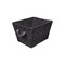 Simplify Storage Bin, Plastic, Black, 10 in H, 12 in W, 10 in L 25092-BLACK - alternate 1